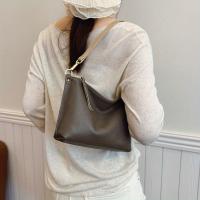 Bolso tote de cuero genuino de grano superior para mujer - Bolso convertible de hombro y bandolera |   Diseño minimalista y elegante, bolso premium para desplazamientos diarios, trabajo y viajes |   Transporte multidireccional: mano, hombro, muñeca |   Al - details 12