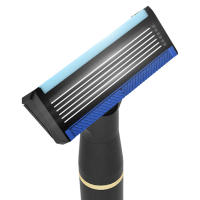 Recargas de cuchilla de afeitar de 5 capas para hombre, maquinilla de afeitar Manual Premium para padre, cumpleaños, Acción de Gracias - details 6