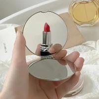 Espejo de Maquillaje Doble Cara Portátil Pequeño, Plegable, Luz de Escritorio para Estudiantes de Dormitorio - details 2