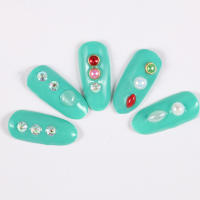 ROSALIND Gel de diamantes de imitación transparente, textura más gruesa, súper pegajoso, de larga duración, para pegar diamantes de imitación, lámpara LED UV, bricolaje, 15ML - details 6