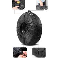 Funda protectora para llanta de repuesto de coche, bolsa de advertencia con asa de transporte, 13-23 pulgadas - details 11