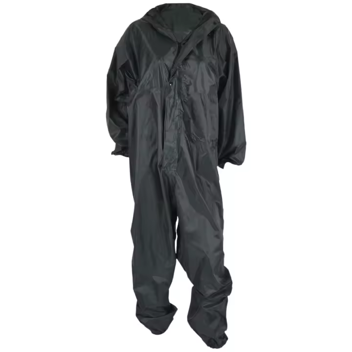 Chubasquero de motocicleta para hombres y mujeres, traje de lluvia de fisión, abrigo de lluvia, tamaño exl, color ArmyGreen - 1