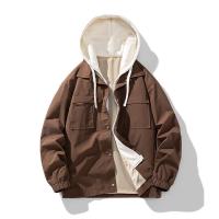 Chaqueta de dos piezas para hombre, ropa de trabajo informal que combina con todo, tops de primavera y otoño, novedad 2024 - details 2