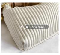 Bolso de Mano de Rayas Cinteladas Bolso de Verano de Moda para Mujeres - details 3