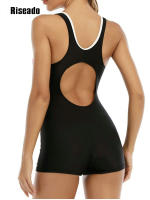 Bañador deportivo de una pieza para mujer, ropa de playa atlética, para Surf, 2024 - details 4