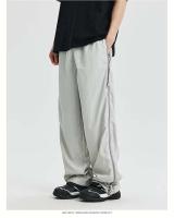 Pantalones casuales sueltos de estilo japonés para hombre, cómodos y transpirables, para actividades deportivas - details 5