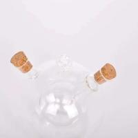 homyl 2-Outlet Glass Olive Oil Sprayer Dispenser Vinegar Jar Bottle Pot Kitchen Cruet Sauce Dispenser