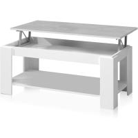 Mesa de Centro Elevable Mesa Auxiliar de Roble Canadiense Acabado en Roble - details 26