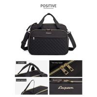 LEQUEEN Nuevo Estilo A Prueba de Agua Bolsa de Pañales Negro Bolsa de Viaje de Gran Capacidad Multifunctional Bolsas de Maternidad Madre Cochecito de Bebe - details 2
