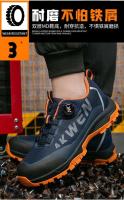 Zapatos Universales de Seguridad para Hombres Cabeza de Acero, A Prueba de Golpes, Antideslizantes, Hebilla Giratoria, Resistentes al Desgaste - details 31