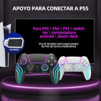 Mando Inalámbrico Compatible para PS5 Slim/PS5 Pro Gamepad Controlador de Juego para ps4/pc/switch/android/ios - details 6