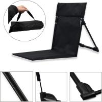 Silla de Camping plegable y ligera, silla individual para parque al aire libre, cojín con respaldo, Picnic, Camping, silla de playa plegable - details 4