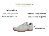 Nuevas Zapatillas de Deporte Casuales de Cuero Versátil Deportes Planos Zapatos de Mujer de gran Tamaño 41-43 - details 0