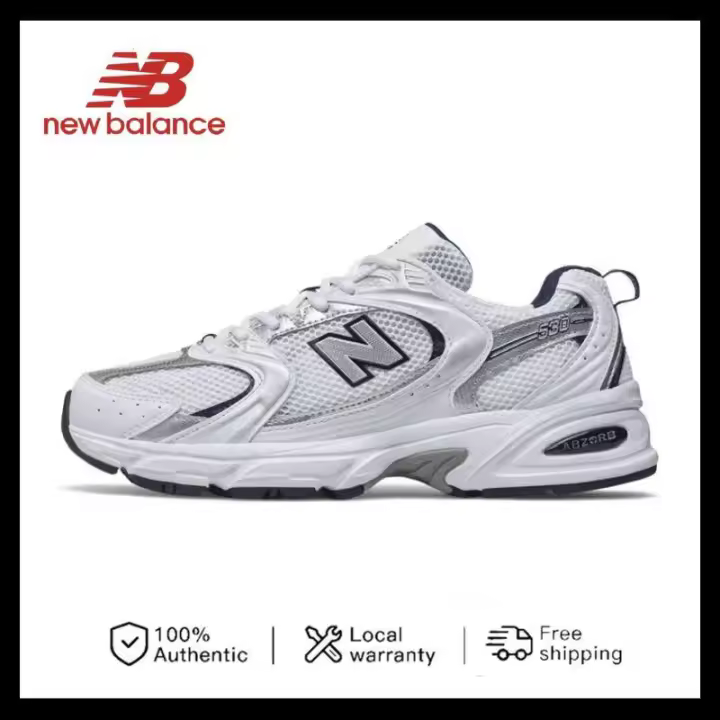 Leten NB 530 Classic retro tejido de malla que absorbe los golpes, antideslizante, resistente al desgaste, transpirable, zapatos para correr informales para hombres, zapatos de trabajo - 1