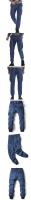 Pantalón cargo en algodón pleine longueur pour hommes, survêfun de travail masculin, jogging décontracté, streetwear d 'outillage, FJJ, automne - details 4