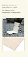 Taburete plegable ultraligero portátil para acampar al aire libre, silla de pesca, respaldo, asiento, silla de camping - details 1