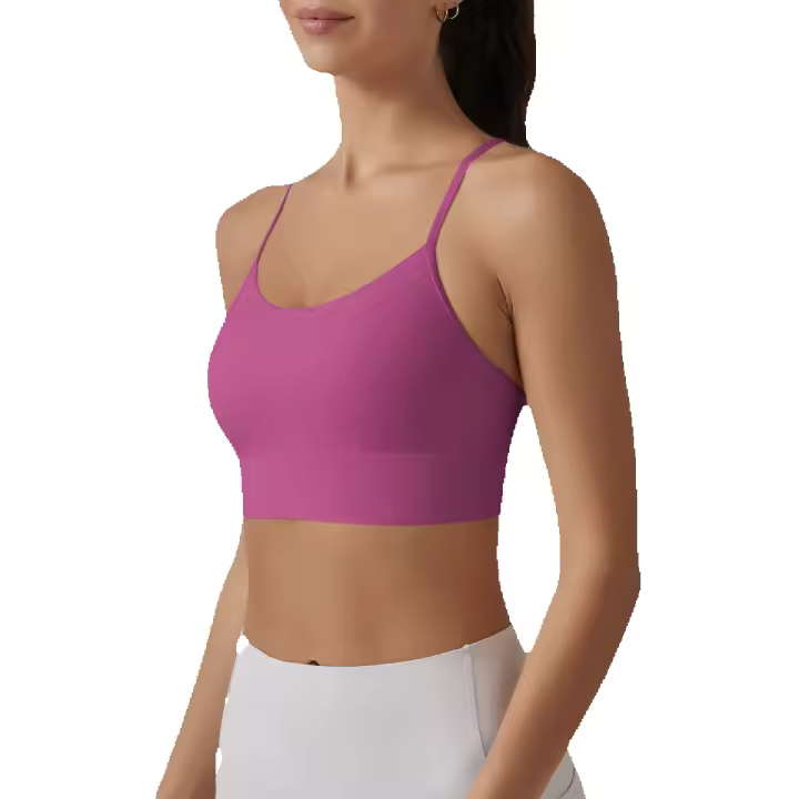Sujetador Deportivo Transpirable Top de Yoga y Entrenamiento Push-up para Mujeres - 1