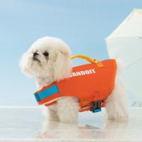 Chaleco salvavidas ajustable para natación de mascotas, chaleco de seguridad de poliéster con superflotabilidad, ropa reflectante para salvar vidas para perros - details 6