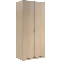 Puertas, Armario Habitación, Dormitorio, Modelo Bajo Costo, Acabado en Color Blanco Mate, - details 5