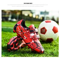 Zapatos de fútbol de la sociedad TF/FG para niños, botas de fútbol escolar, tacos de hierba, zapatillas de fútbol para niño y niña, zapatos de entrenamiento de Futsal al aire libre - details 17