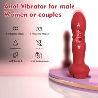 Masajeador Prostatal de Aguja Inalámbrica Vibrador Bluetooth para Hombres Enchufe Anal - details 5