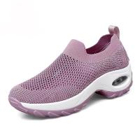 Nuevos Zapatillas Casuales para Mujer 2025 Talla Grande, Almohadilla de Aire Volando, Tejido Deportivo, Moda Mecedera - details 1