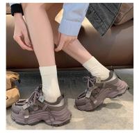 Zapatillas de plataforma de malla, zapatos casuales de mujer nuevos y versátiles que aumentan la altura - details 2