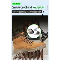 Botas de Seguridad Impermeables para Hombres Botas de Trabajo Indestructibles con Punta de Acero - details 13
