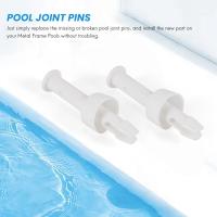 Pines de junta de piscina ABS 20 piezas, 6cm/2,36 pulgadas, juego de tapas, sellos para piezas de repuesto de piscina Intex, 28270-28273 - details 2