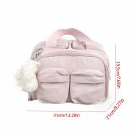 Bolsa de cosméticos de viaje con múltiples bolsas, bolsa de maquillaje de nailon impermeable, bolsa de viaje multifunción de gran capacidad, bolsa de lavado para compras - details 0