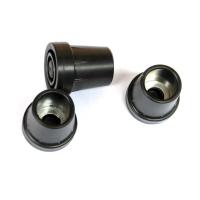 Bastón de goma para caminar, 4 piezas, con férula acolchada, duradera, antideslizante, para Trekking, 19mm - details 7