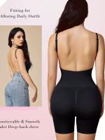 Mono Moldeador Sin Costuras Y Sin Espalda, Moldeador Corporal Simple Y Suave Con Control del Abdomen, Ropa Interior Y Moldeadora - details 2