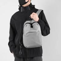 Mochila escolar de nailon transpirable para hombre, impermeable, resistente al desgaste, almacenamiento en capas, ligera para ej - details 8