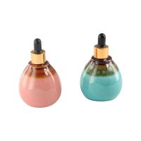 Botellas Contenedor de cosméticos vintage Botella de aceite esencial Botellas cuentagotas de cerámica Difusor de aromaterapia Botellas recargables - details 7