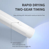 Lámpara de secado de uñas portátil, miniluz LED UV de mano, inalámbrica, USB, para secado rápido de esmalte de Gel - details 1