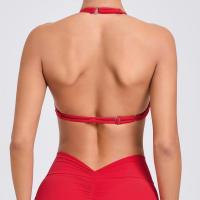 Camiseta sin mangas de Yoga con doble botón ajustable para mujer, Top deportivo ajustado y transpirable, sujetador de gimnasio para correr al aire libre de secado rápido - details 17