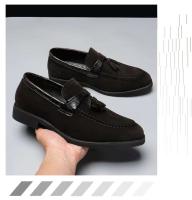 9611 cuero nueva moda negocios puntiagudos versión coreana británica Su Liu zapatos casuales versátiles - details 5