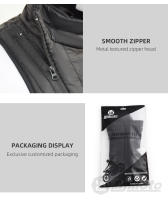 MJMOTO invierno cálido motocicleta cuello pecho bufanda máscara impermeable Moto bufanda cálida pasamontañas Moto cuello más cálido capa hombres mujeres - details 16