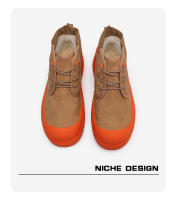 Botas de nieve impermeables gruesas de pelo sintético antideslizante integrado de piel con suela gruesa - details 7