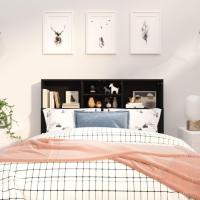 Mueble de Cabeza de Armario de Dormitorio Blanco Estantería de Pared con Almacenamiento - details 16