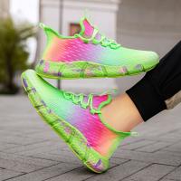 Nuevos Zapatos Casuales Para Hombre Transpirables Zapatillas Deportivas Ligeros Antideslizantes Clásicas Para Mujer Con Suela De TPU Y Mesh - details 6