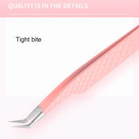 Tijeras de Acero Inoxidable de Alta Precisión Agarre Perfecto para Pelo Facial y Pestañas Extensas - details 6