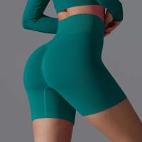 Deportes sin costuras para mujer, ciclismo, trotar, Fiess, cintura alta, Push Up, pantalones cortos de gimnasio, mallas, ropa de Yoga - details 26