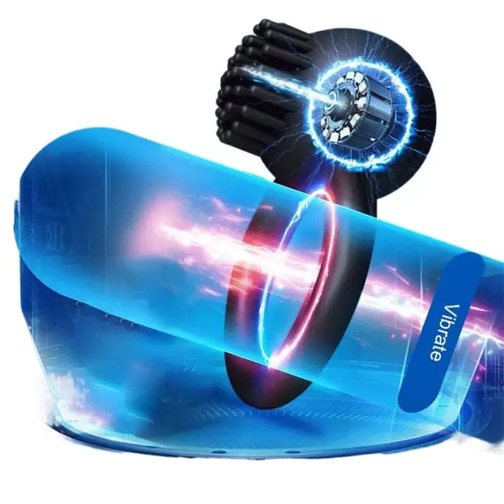 Vibrador con funda, estimulador de succión, Control remoto, anillo de erección del punto G, juguete sexual para clítoris, suministros para adultos - 1