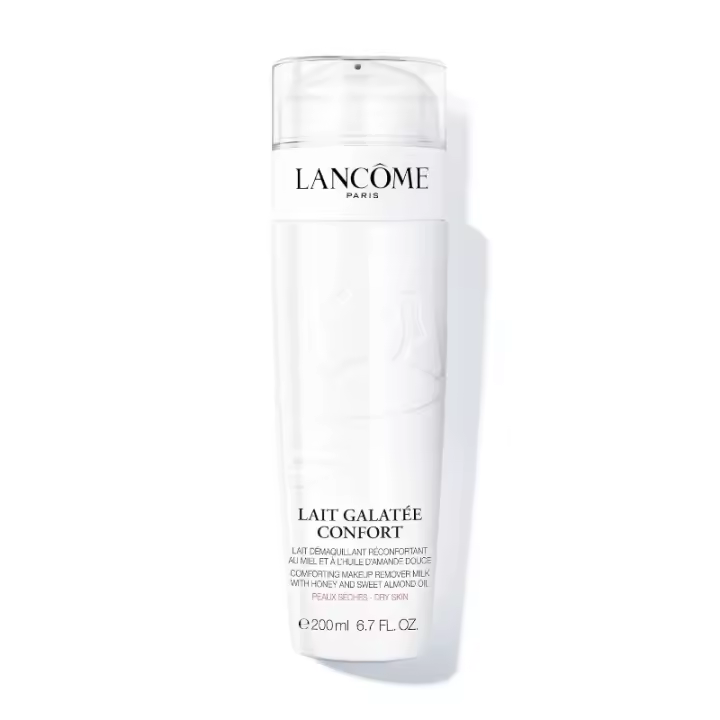 Limpiador facial Lancôme Lait Galatêe Confort con miel y aceite de almendras dulces: acondiciona la piel y derretuye el maquillaje - 1