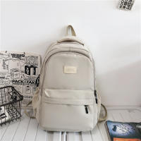 Mochila Escolar para Jóvenes Mujeres Sólido Simple Gran Capacidad Mochila Universitaria para Chicas Mochila de Libros para Estudiantes Hecha en China - details 10