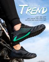 Zapatos De Seguridad 35-50 Para Hombre Y Mujer, Botas De Trabajo Con Punta De Acero, Zapatillas Indestructibles, Ligeras, Transpirables, Antigolpes, Zapatos De Construcción - details 5