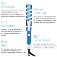Rizador de pelo en espiral automático, productos para rizos coloridos, rizadores unifucionales para cabello, aparatos de peinado domésticos - details 4