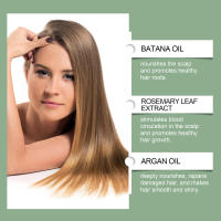 Batana hidrata el cabello seco y encrespado, proporcionando suavidad e hidratación al cabello. Es un aceite esencial para el cuidado del cabello. - details 5