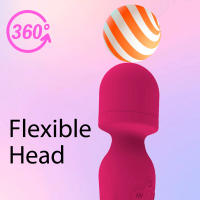 Consolador vibrador con calefacción potente para mujer, varita masajeadora AV, estimulador de clítoris y punto G, juguete sexual para Adultos 18, masturbador - details 3